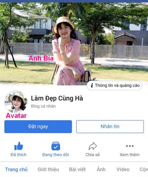 Avatar và Ảnh Bìa của Làm Đẹp Cùng Hà