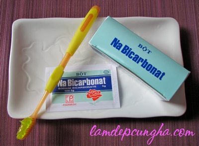 Baking soda làm trắng răng Baking soda làm trắng răng