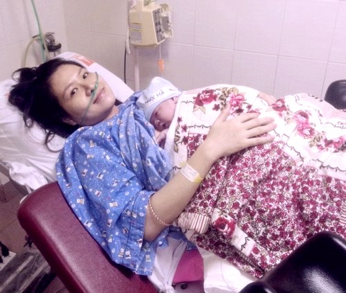 da tiếp da khi bé mới chào đời