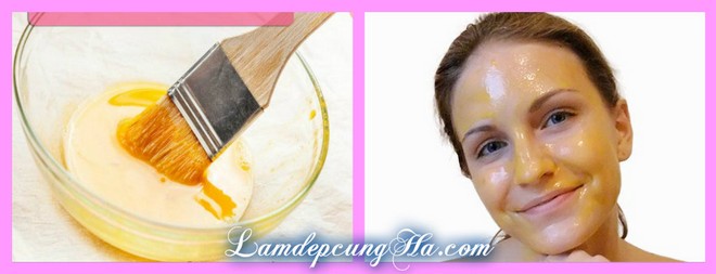 Mặt nạ lòng đỏ trứng gà